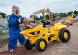 Rolly Toys самосвал rollyKid Dumper CAT жёлтый 24179