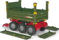 Rolly Toys прицеп на 6 колесах rollyMulti Trailer Зеленый 125012