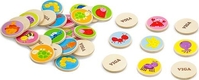Viga Toys деревянная настольная игра Мемори-фауна 32 карточки 50126afk