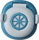 Babyhood детский горшок ЛуЛу с полиуретановым кольцом голубой BH-128B