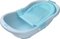 Babyhood горка натяжная в ванночку голубая BH-211B