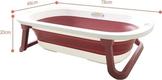 Babyhood ванночка складная Комфорт красная BH-323R