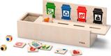 Viga Toys дерев'яний ігровий набір Сортування сміття 44504afk