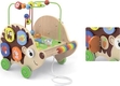 Viga Toys дерев'яна каталка Їжачок з бізібордом 50012afk
