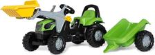 Rolly Toys трактор з причiпом та ковшем rollyKid Deutz-Fahr 5115 G TB зеленый 23196