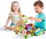 Viga Toys дерев'яна каталка Їжачок з бізібордом 50012afk