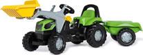 Rolly Toys трактор з причiпом та ковшем rollyKid Deutz-Fahr 5115 G TB зеленый 23196