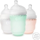  Olababy детская силиконовая антиколиковая бутылочка GentleBottle, 120 мл  Coral/Оранжевый 80430ob