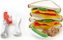 Hasbro игровой набор Play-Doh Сендвич с сыром E76235L0ep