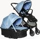 BabyZz универсальная коляска 2 в 1 В102 голубая 22056547