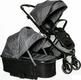 BabyZz универсальная коляска 2 в 1 В102 серая 22056546