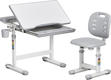  FunDesk комплект парта і стілець-трансформери Cura  Grey Cura Grey