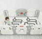 DWINGULER дитячий манеж Castle DOWNY GREY 73655iti