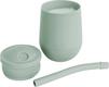 EZPZ чашка в наборе с крышкой и соломинка оливковая MINI CUP (SET) SAGE