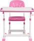 Cubby комплект парта + стул трансформеры Olea Pink OLEA PINK