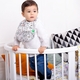 Екопупс непромокаючий нагрудник з кишенею Eсo Cotton Premium 21х30 бегемотик EPB-005