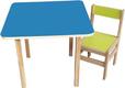 Sofia столик с стульчиком blue/green 23746ber