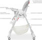 Bambi стільчик для годування M 3822 3822 grey 22850ber