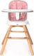 Lorelli стульчик для кормления Napoli pink bears 23729ber