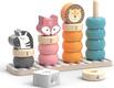 Viga Toys деревянный сортер-пирамидка PolarB Зверята 44022afk