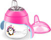 Avent чашка-непроливайка з носиком розовый 8710103916116