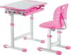 FUNDESK комплект парта + стілець трансформери Piccolino III Pink Piccolino III PINK