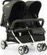 BabyStyle прогулочная коляска для двойни Oyster Twin Pepper OTWPP