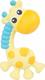 Playgro прорезыватель Жираф 71370iti
