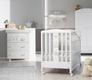 Italbaby кроватка с креплением для второго уровня Baby Re белый-серый 070.0018-0526 / 070.0002