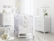 Italbaby кроватка с креплением для второго уровня Peluche белый-голубой 070.0820-0072
