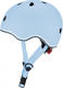 Globber шлем защитный детский EVO LIGHTS с фонариком (XXS/XS) пастельный синий 506-200