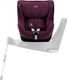 Britax-Romer автокресло Dualfix iSense Burgundy Red 2000035108