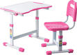 FUNDESK комплект парта + стул трансформеры Sole S Sole Pink-s Sole Pink-s