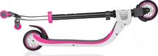 Globber самокат Flow Foldable 125 бело-розовый 473-162