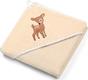 BabyOno полотенце велюровое с капюшоном 100х100 цвет кремовый Олененок 540/05bo