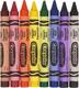 Crayola набір великої воскової крейди ultra-clean washable 8 шт 256317.012