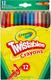 Crayola набор восковых мелков "Твист" выкручивающихся 256319.024