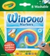 Crayola набор фломастеров для рисования на стекле Washable 256344.024