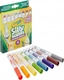 Crayola набор фломастеров Silly Scents Шутник Washable с ароматом 8 шт 256346.012