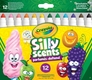 Crayola набор фломастеров Silly Scents Шутник Washable с ароматом 12 шт 12 шт 256352.012
