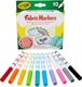 Crayola набор фломастеров для рисования на ткани тонкая линия 1 256353.012