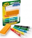 Crayola набор фломастеров для сухого стирания с щеткой washable 256417.012