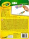 Crayola набор фломастеров для сухого стирания с щеткой washable 256417.012