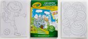 Crayola гигантская книга-раскраска 256280.024