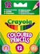 Crayola набор коротких карандашей 256250.036