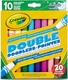 Crayola набор двусторонних фломастеров washable 256347.012