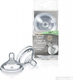 Tommee Tippee соска силиконовая медленный поток 2 шт Sangenic  14186iti