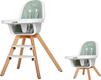Carrello стульчик для кормления Prego CRL-9504/1 ash green 24152ber