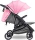 Baby Monsters прогулочная коляска Alaska black шасси розовый BMAK-10005_017