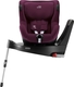Britax-Romer автокрісло Dualfix iSense з платформою Flex Base Burgundy Red 2000035115